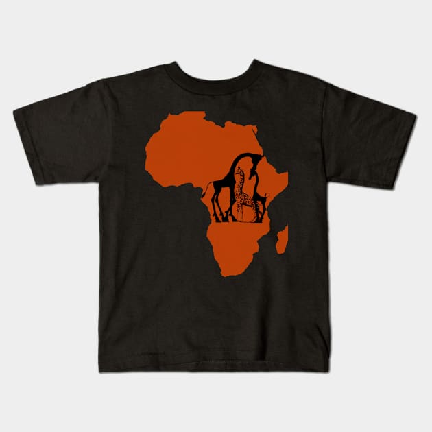 Mama Africa Kids T-Shirt by DesignwithYunuk